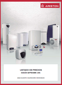 Catálogo Tarifa Baxi 2016