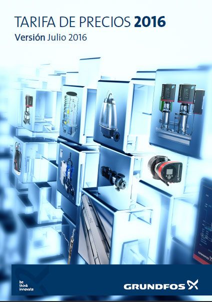 Catálogo Tarifa Grundfos 2016